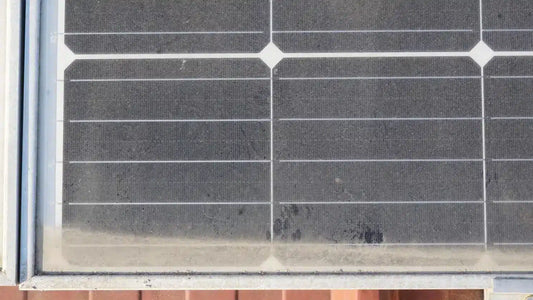 soiling near the frame